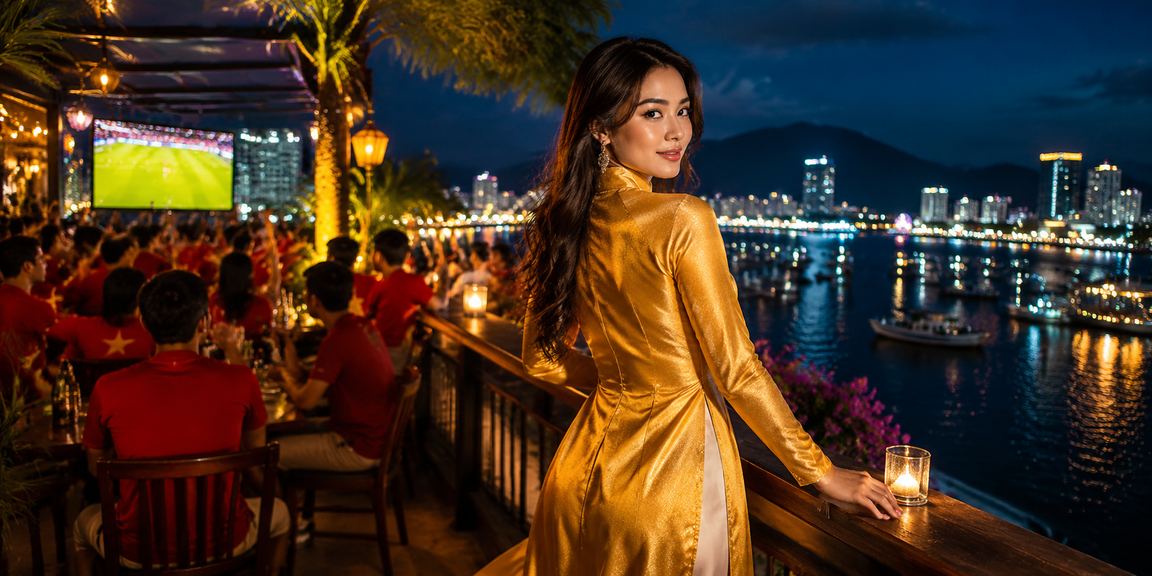 Người dùng tại Nha Trang theo dõi kết quả thể thao và kiểm tra tiền hoàn trả trên điện thoại